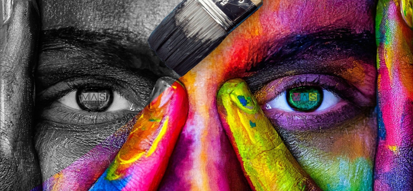 Publicidad tienda MAS Vinilo